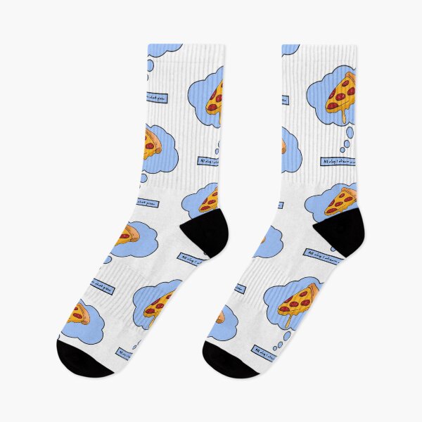 Item preview, All day I dream about Pizza - Pizza Lovers Sarcastic design designed and sold by Witfulwisdom.