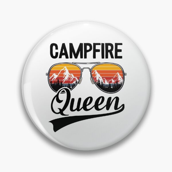Item preview, Campfire Queen Funny Camping designed and sold by Stronzi.