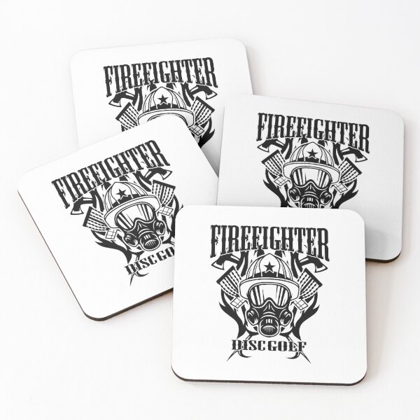 Item preview, Firefighter Black - Disc Golf designed and sold by DiscGolfArts.
