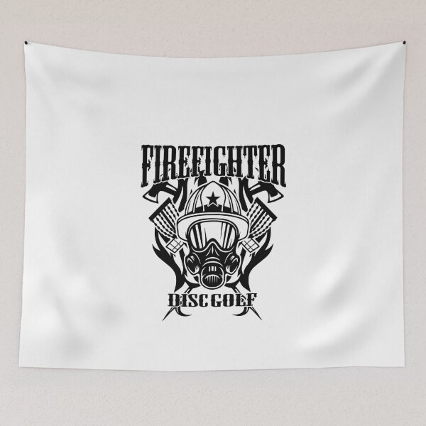 Item preview, Firefighter Black - Disc Golf designed and sold by DiscGolfArts.