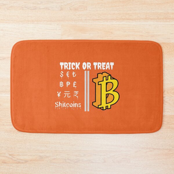 Item preview, 2021 Bitcoin Halloween Costume Shitcoins Trick or Treat Bitcoin designed and sold by ravishdesigns.