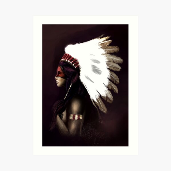 Native American Art Print