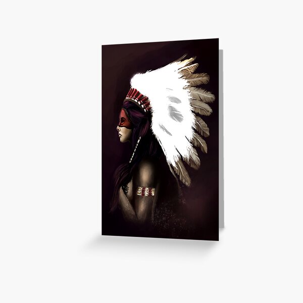 Native American Greeting Card