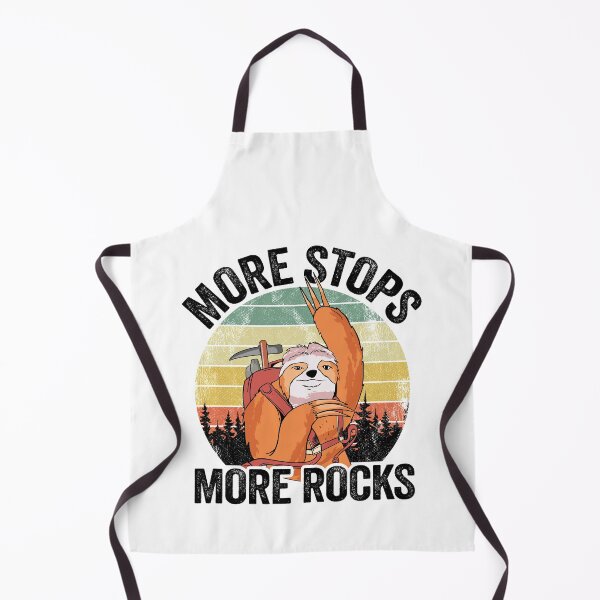 Item preview, More Stops More Rocks Vintage Sunset Retro Sloth Geologist designed and sold by Stronzi.
