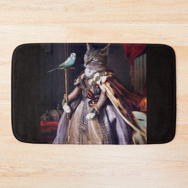 Item preview, Portrait de chat et perruche - Gros chat et Cyril Poster designed and sold by BentleyGordon4.