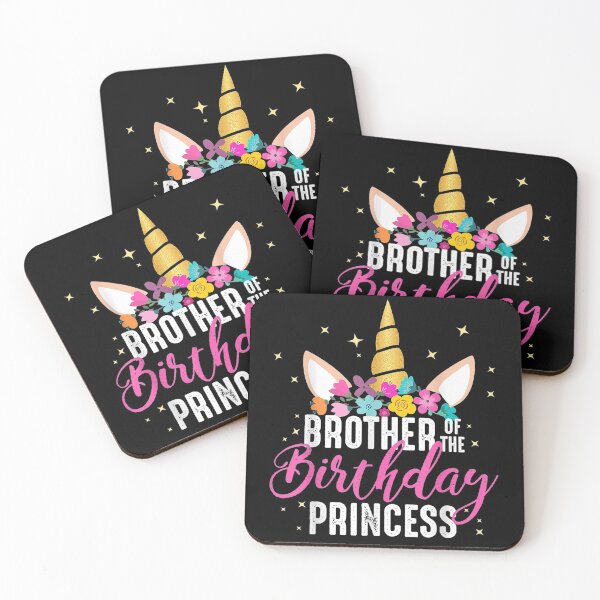 Item preview, Brother Of The Birthday Princess Unicorn Birthday designed and sold by SeyedshiNaia.