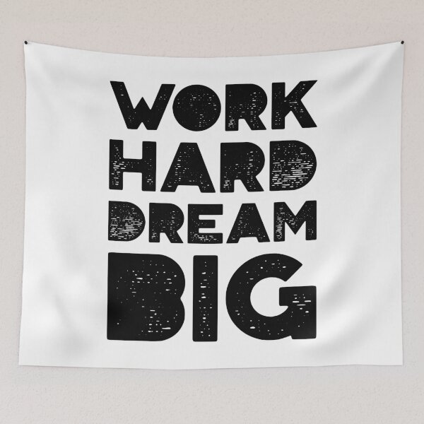 Item preview, Work Hard Dream Big designed and sold by YOYOCollection.