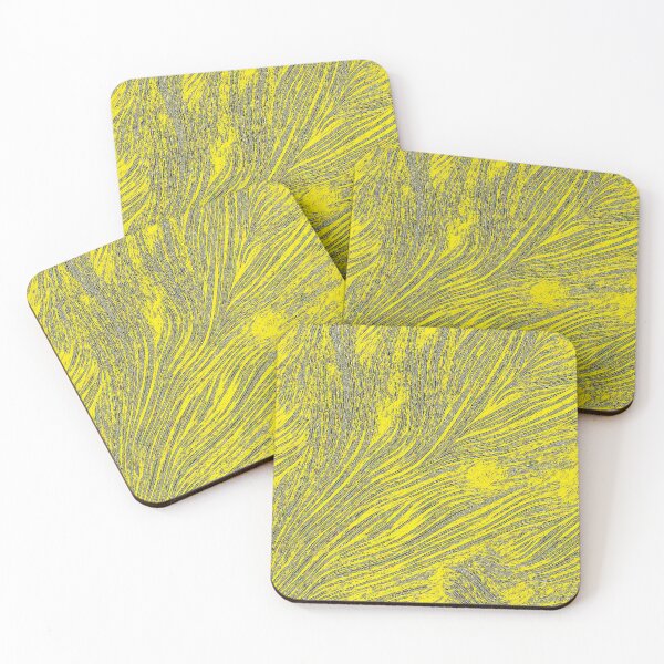 Item preview, Yellow Shimmer Stripes designed and sold by fatenanwar.