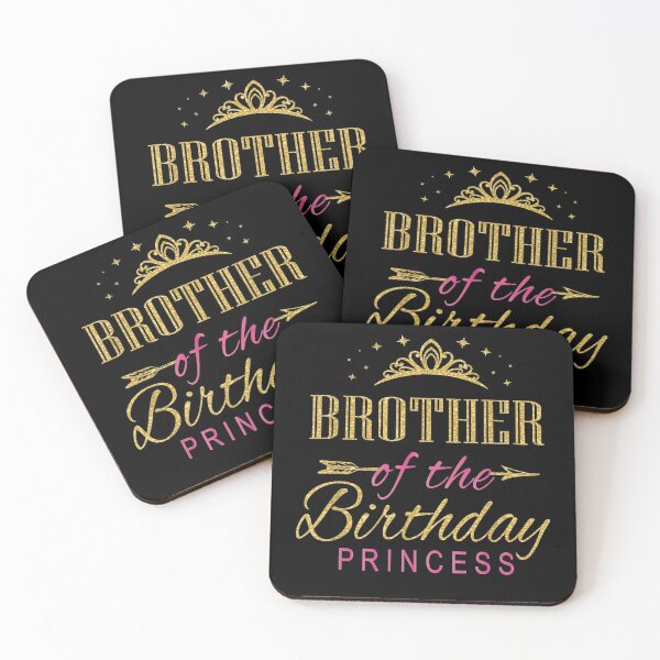 Item preview, Brother Of The Birthday Princess Girls Party designed and sold by Chanielshian.