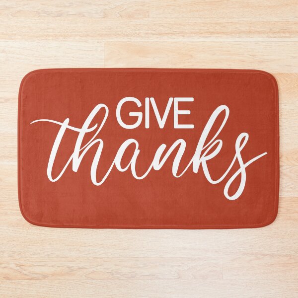 Item preview, Give Thanks Burnt Orange Thanksgiving Home Decor  designed and sold by thelustrous.
