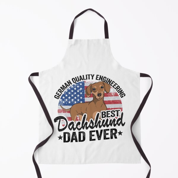 Item preview, German Quality Engineering Best Dachshund Dad Ever Funny Dachshund designed and sold by Stronzi.