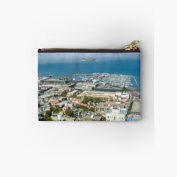 Item preview, Fishermans Wharf and Alcatraz San Francisco designed and sold by MLP Fine Art.