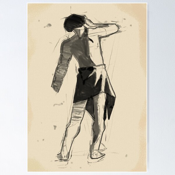 Item preview, Charcoal Figure Drawing designed and sold by Gamelof.