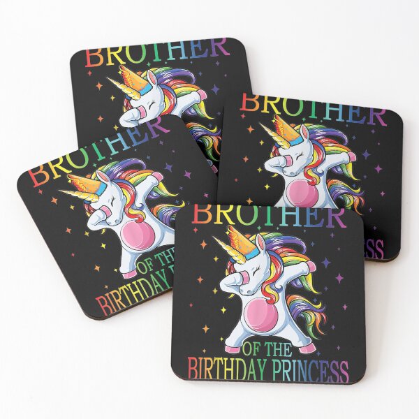 Item preview, Brother Of The Birthday Princess Unicorn designed and sold by Chanielshian.