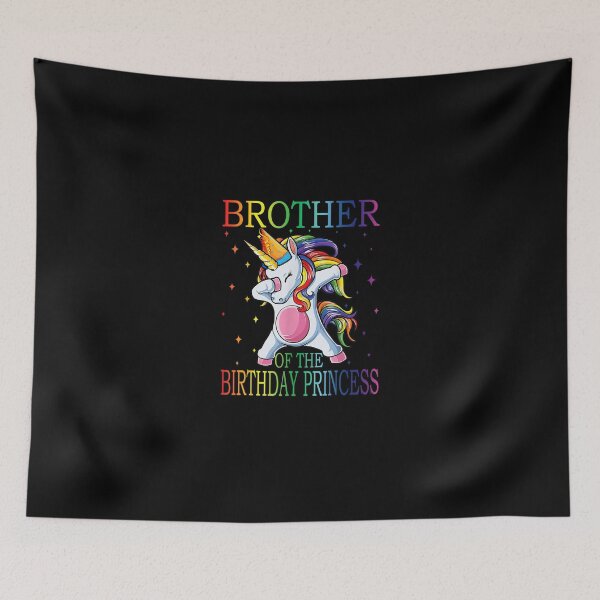 Item preview, Brother Of The Birthday Princess Unicorn designed and sold by Chanielshian.
