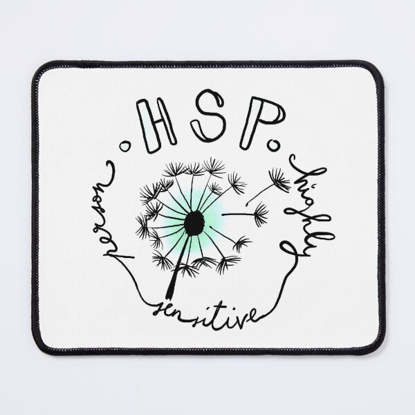 Item preview, HSP - Highly Sensitive Person - Dandelion designed and sold by Rita Cuppari.