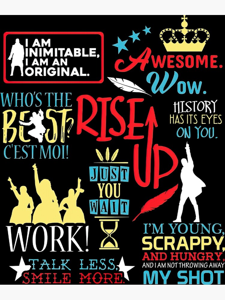 Hamilton Quotes Poster