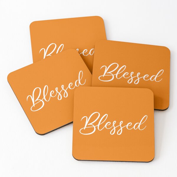 Item preview, Blessed Light Orange Thanksgiving Home Decor  designed and sold by thelustrous.