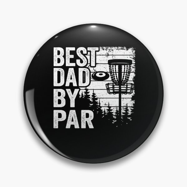 Item preview, Funny Disc Golf Basket Vintage Best Dad By Par designed and sold by Stronzi.