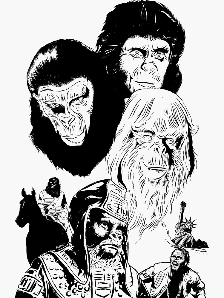 Ape Planet! by brettbakker