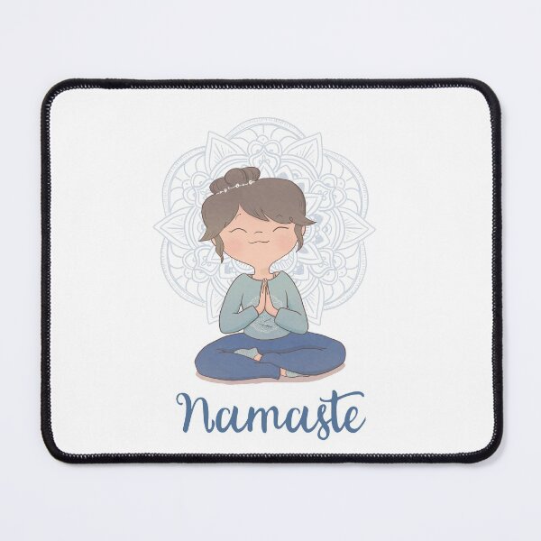 Item preview, Yoga Girl - Namaste designed and sold by Rita Cuppari.