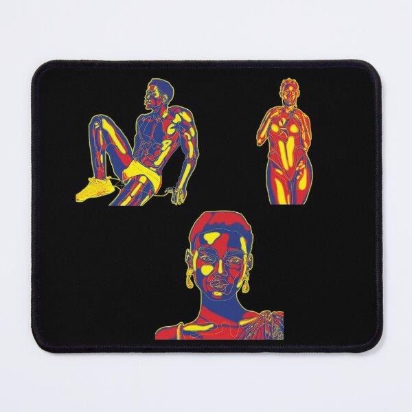 Item preview, CGI Graphic Portraits (3 Pack of Brenn, Koffi and Shudu) designed and sold by h8ngry.