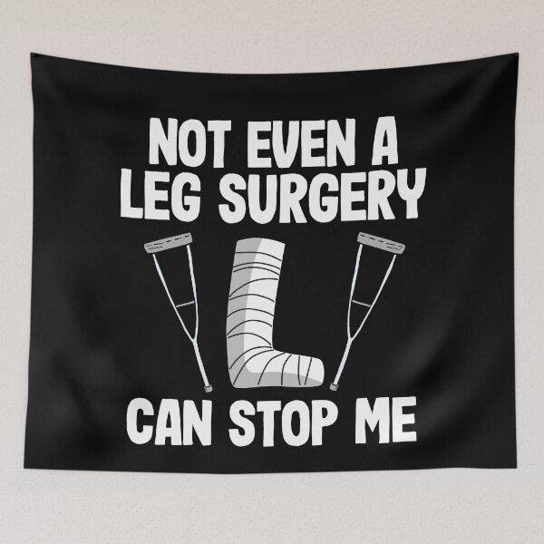 Item preview, Not Even A Ley Surgery Can Stop Me Broken Leg Recovery designed and sold by Stronzi.
