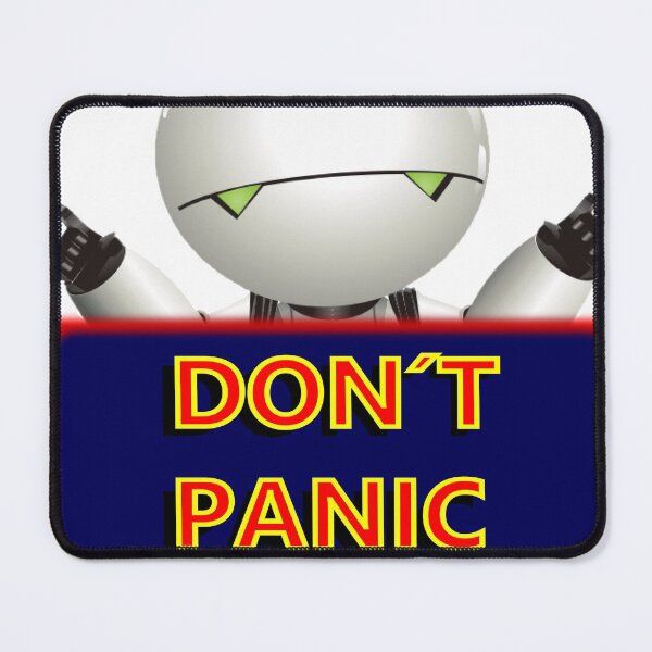 Item preview, DON'T PANIC Marvin designed and sold by hop2swing.
