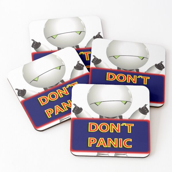 Item preview, DON'T PANIC Marvin designed and sold by hop2swing.