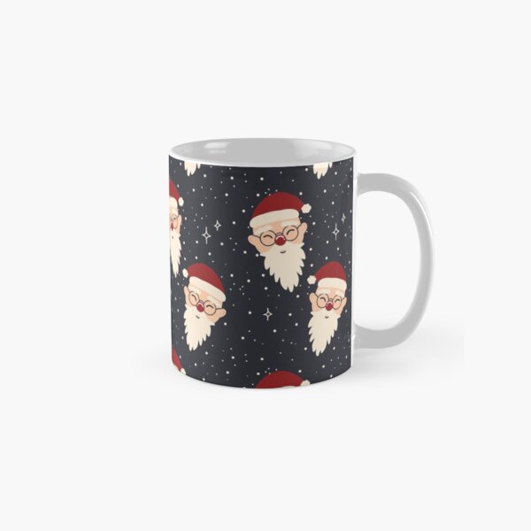 Item preview, Cute Asian Chinese Santa Claus Pattern Japanese Korean Christmas Scandinavian Aesthetic designed and sold by retroyule.