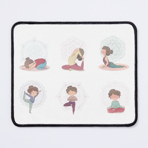 Item preview, Yoga Girl - Asanas designed and sold by Rita Cuppari.