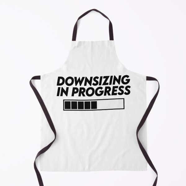 Item preview, Downsizing in Progress, Weight Loss Tracker Shirt designed and sold by ArtYouNeed.