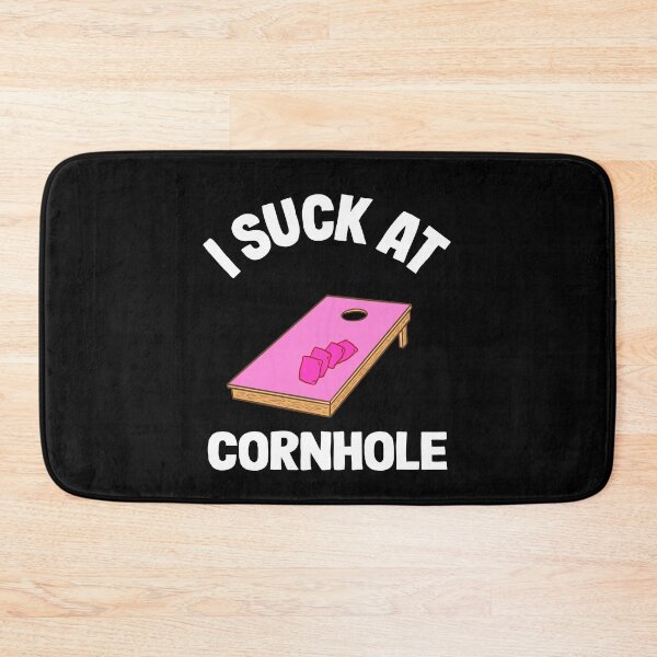 Item preview, I Suck At Cornhole Loser Sarcastic Joke Pink Corn Hole Board designed and sold by Stronzi.