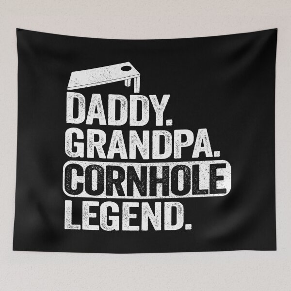 Item preview, Daddy Grandpa Cornhole Legend Men Bean Bag Toss Corn Hole designed and sold by Stronzi.