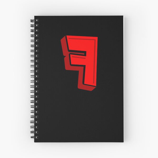 Item preview, Backwards Letter F Alphabet designed and sold by ZiesMerch.