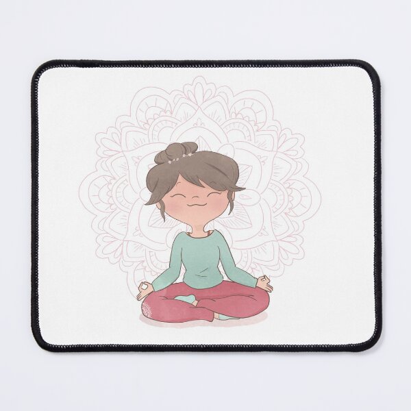 Item preview, Yoga Girl - Lotus Pose designed and sold by Rita Cuppari.