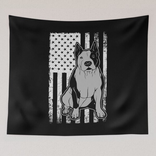 Item preview, American Pitbull USA Flag | Country Pride designed and sold by thecooltable.