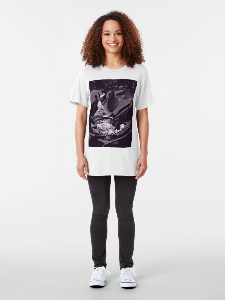 Alternate view of Suicide is Painless Slim Fit T-Shirt