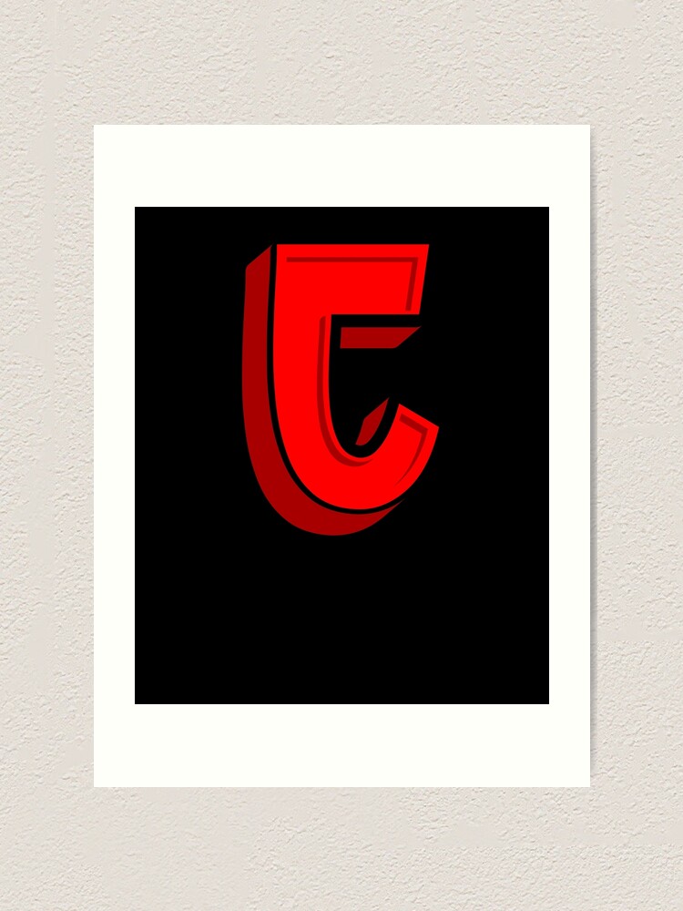 "Backwards Letter J Alphabet" Art Print for Sale by ZiesMerch Redbubble