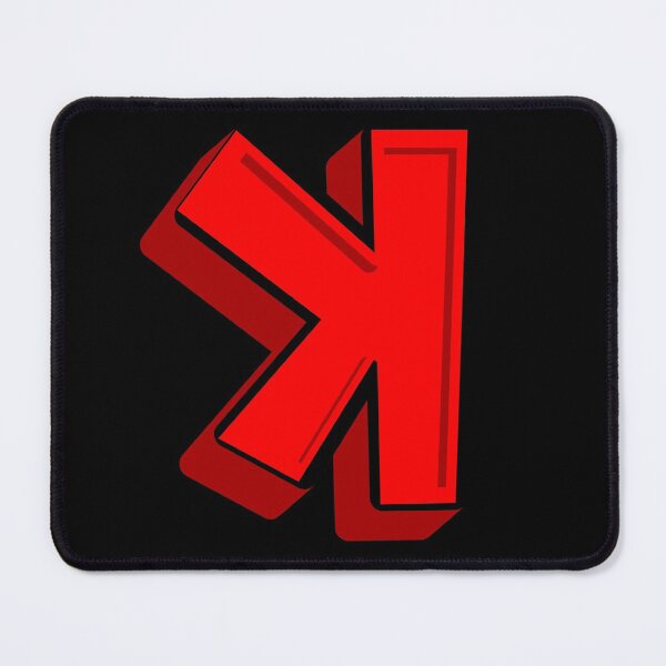 Item preview, Backwards Letter K Alphabet designed and sold by ZiesMerch.
