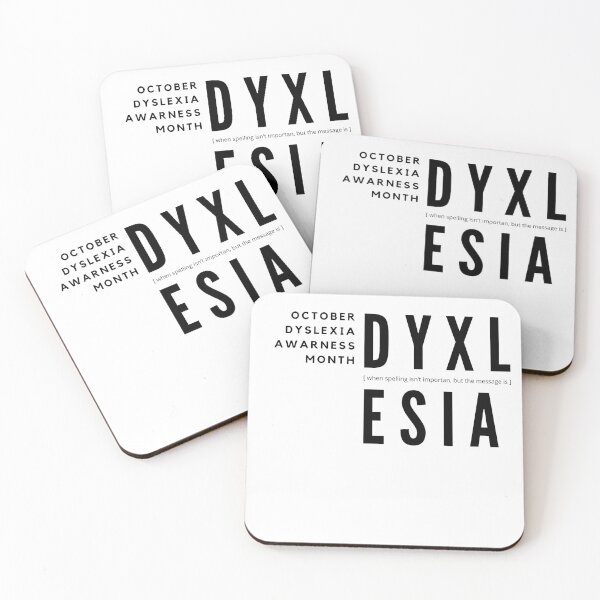Item preview, October dyslexia awareness month designed and sold by Lillieoandco.