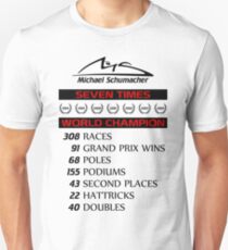Schumacher records Unisex T-Shirt