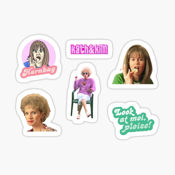 Kath and Kim Sticker Set Sticker