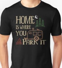 RV Camping Home Unisex T-Shirt