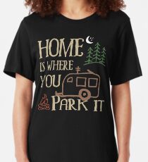 Wohnmobil Camping Slim Fit T-Shirt