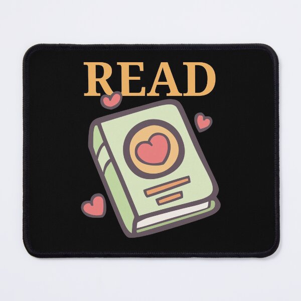 Item preview, Read with book and hearts designed and sold by DKVanOss.