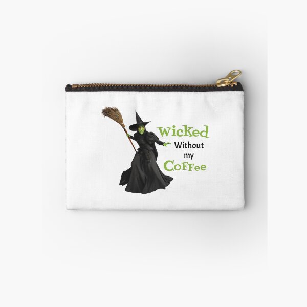 Item preview, Wicked without my coffee green wicked witch halloween coffee lover humour designed and sold by portrait4you.