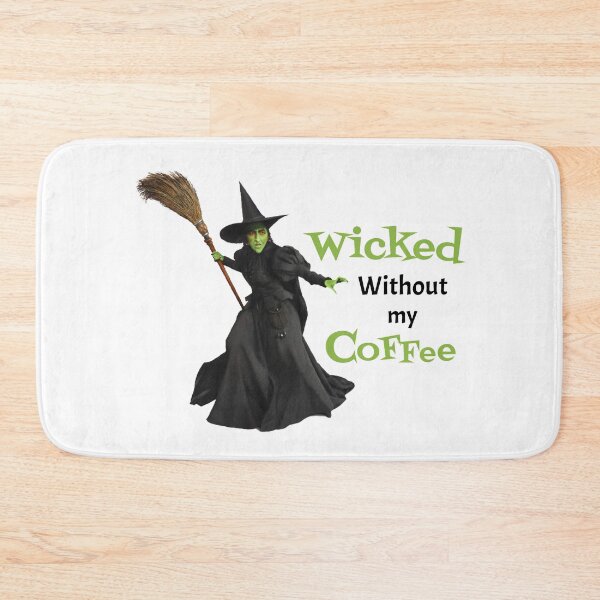 Item preview, Wicked without my coffee green wicked witch halloween coffee lover humour designed and sold by portrait4you.