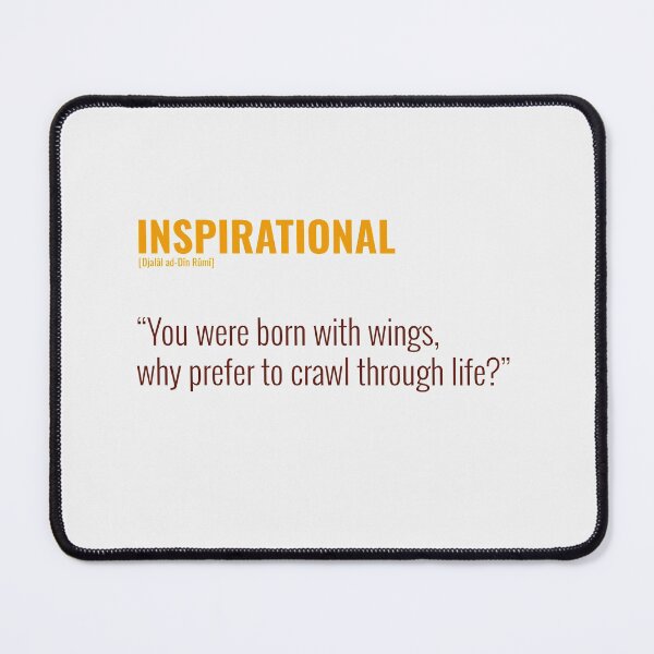 Item preview, Djalâl ad Dîn Rûmî, Insprational Quotes designed and sold by Studio TANFF.