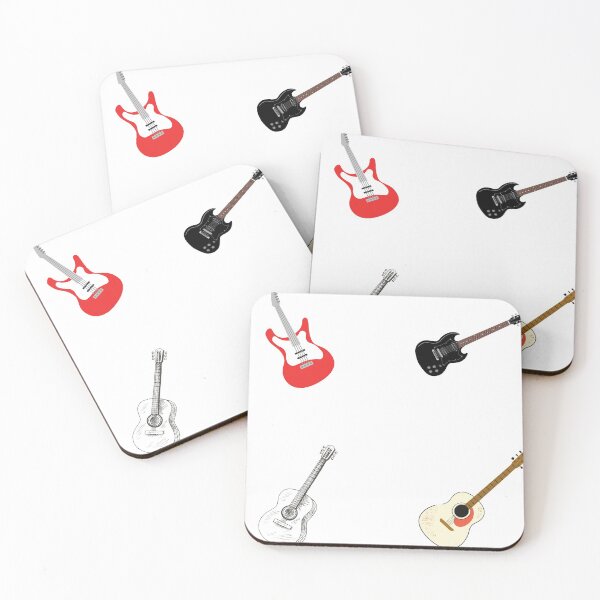 Artikelvorschau, Sticker Pack - Guitar entworfen und verkauft von DannieDesigns.